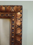 Rama Obrazu Lustra Zdobiona Stara Antyk Prl