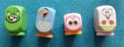 Figurki Angry BIrds 4 sztuki