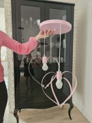 LAMPA WISZĄCA ŻYRANDOL LOVE III JASNY RÓŻ - MLP995