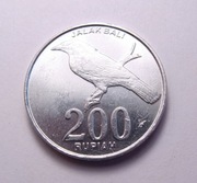 Indonezja 200 rupii 2003 Ptak ŁADNA!