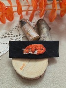 Spinka ręcznie wyszywana Lisek 