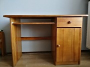 Biurko sosnowe MARCO kolor dąb 114x54x75
