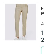 Heine spodnie damskie proste długa rozmiar 42