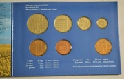 Holandia 1988 zestaw rocznikowy - 6 monet + żeton 