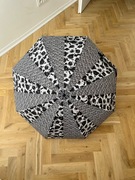 Marc Jacobs Parasolka Czarno Biała w kwiaty