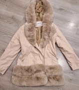 Nowa beżowa kurtka S