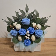 Bukiet świec sojowych w dowolnym zapach i kolorze