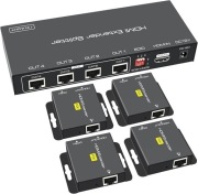 VPFET – HDMI Extender Splitter 1x4 do 50 m (CAT5e/6/7)
