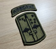Naszywka - US Army - 172nd Infantry Brigade (Airborne) (OD Subdued)