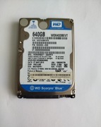 Używany Dysk HDD WD Scorpio Blue 640 GB,Windows 11 Home Opis 