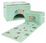 Pojemnik mata na zabawki kosz 26x38cm