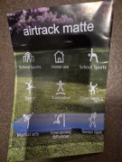 Mata dmuchana do ćwiczeń  typu Airtrack matte