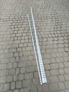 Profil aluminiowy licowy srebrna anoda 10mm x 270cm