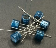 Kondensator elektrolityczny ELNA niskoprofilowy, 47uF, 16V, 6,3x5mm, 2 szt.