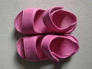 Klapki 30 basenowe na basen plażę różowe dziewczynka