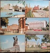 Pocztówki Rosja ZSRR 1965 r. 25 szt. Zestaw 