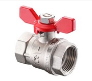 Zawór kulowy do wody z motylkiem 3/4