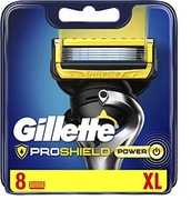 GILLETTE FUSION PROSHIEL POWER DO GOLENIA 8szt UK