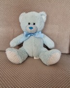 miś misiu misio niebieski maskotka pluszak