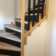 SCHODY DREWNIANE NA WYMIAR  I BALUSTRADY 