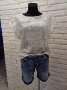 Nowa bluzka biała L