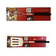 Widelec i łopatka do grilla z uchwytem teleskopowym 23-67 71 cm bbq time