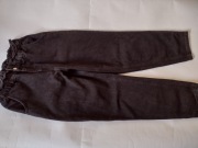 Spodnie jeans czarne efekt sprania 7/8,,Authentic Denime Defacto" roz.38/40