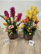 Stroik wielkanocny, rękodzieło, florystyka 