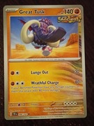 Great Tusk 096/162 Karta POKEMON TCG Scarlet & Violet Temporal forces