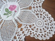 Szydełkowa serweta 88x55