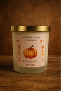 Świeczka o zapachu dyni z przyprawami korzennymi