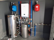 POMPA CIEPŁA KAISAI 12KW  Full Montaż Kotłownia