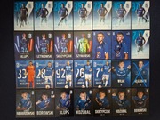 Lech Poznań karty klubowe oryginalny autograf