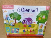CLEMENTONI UCZĘ SIĘ BAWIĄC Edukacyjny Zestaw 8 w 1