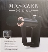 Masażer do ciała pleców karku stóp pistolet