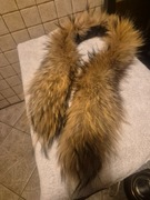 Kołnierz jenot naturalny