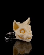 Brelok Koci Upiór na Halloween z Mrocznym Klimatem!