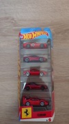 Zestaw Hot Wheels Ferrari 5-pak JLN12