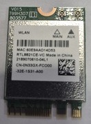 Karta WiFi Realtek RTL8821CE + bluetooth 