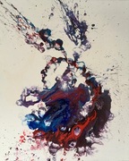 Obraz na płótnie, abstrakcja, 80x100cm