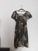 Topshop sukienka mini hiszpanka czarna 12 40