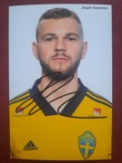 Jesper Karlstrom oryginalny autograf! Lech Poznań