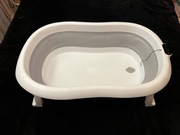 Składana wanienka dziecięca z termometrem