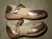 American Club: beżowo złote sandały dziecięce 28