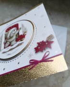 Christmas Wishes with love xx Miś kartka świąteczna 2D  z kopertą 