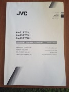 JVC AV-21FT5SU, 29FT5SU  BU instrukcja obsługi TV 