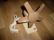 Stary sprawny wentylator do ochłody