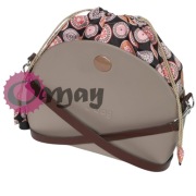 Organizer Obag MOON LIGHT piaskowy worek – koła brąz biszkopt komin | OMAY