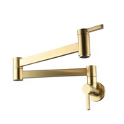 Bateria kuchenna przegubowa ścienna Seria 3 Złota Mat