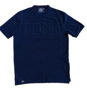 DIESEL t-shirt oryginalna granatowa koszulka rozmiar M